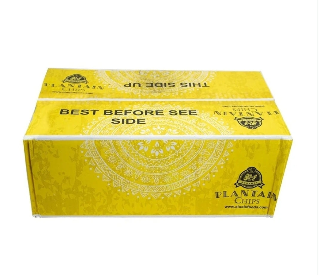 Olu Olu Sweet Plantain Chips 24x70g