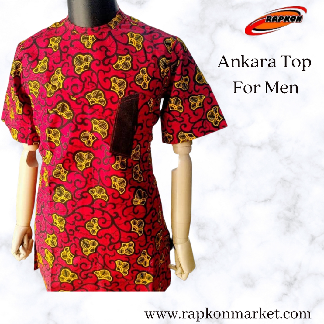 Ankara Top for men