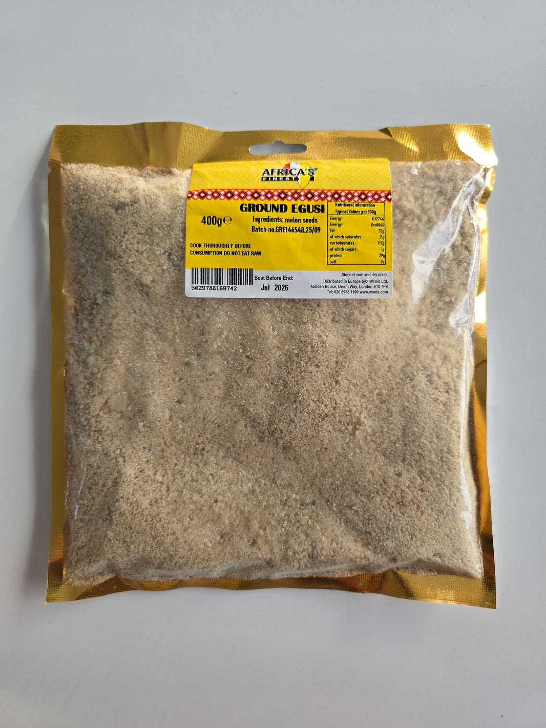 Egusi Grounded - AFRICAS FINEDT 400G