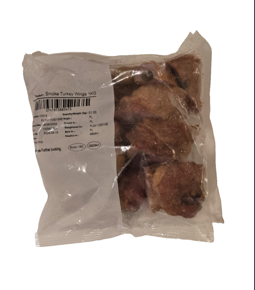 Smoked Chopped Turkey wings 1kg