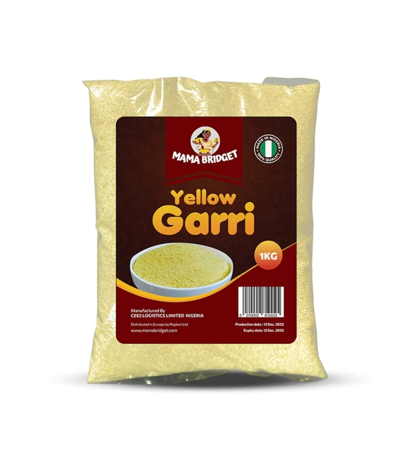 Mama Bridget Yellow Garri 1kg