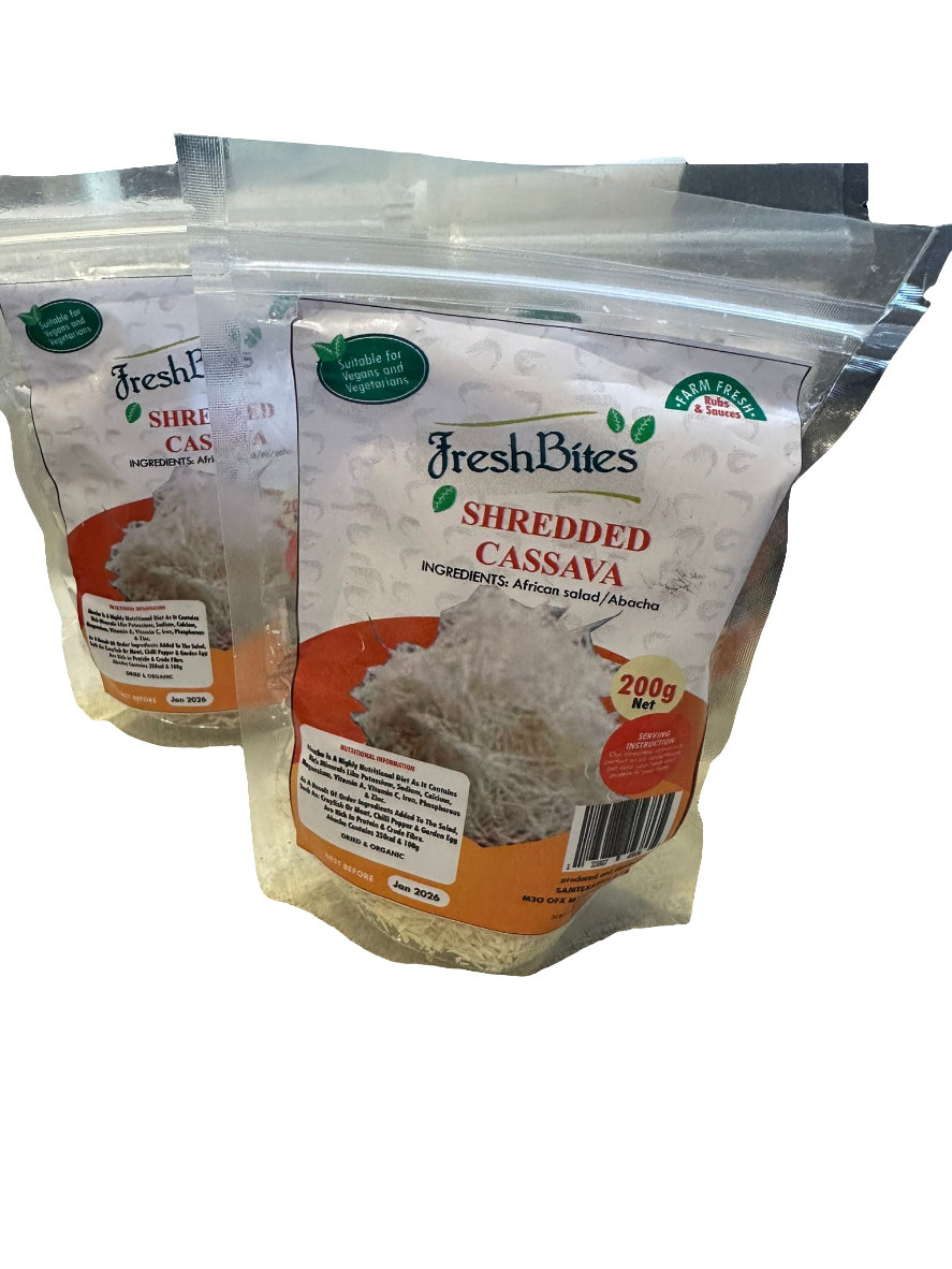 FreshBites Shredded Cassava (abacha) 200g