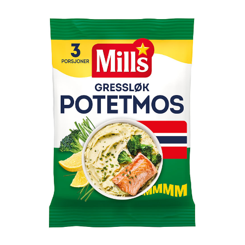Potetmos m/Gressløk 90g