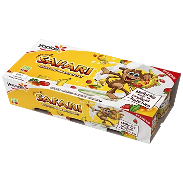 Yoplait Safari Yoghurt 8x125 g