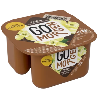 Go Morgen Vanilje med nøttemiks