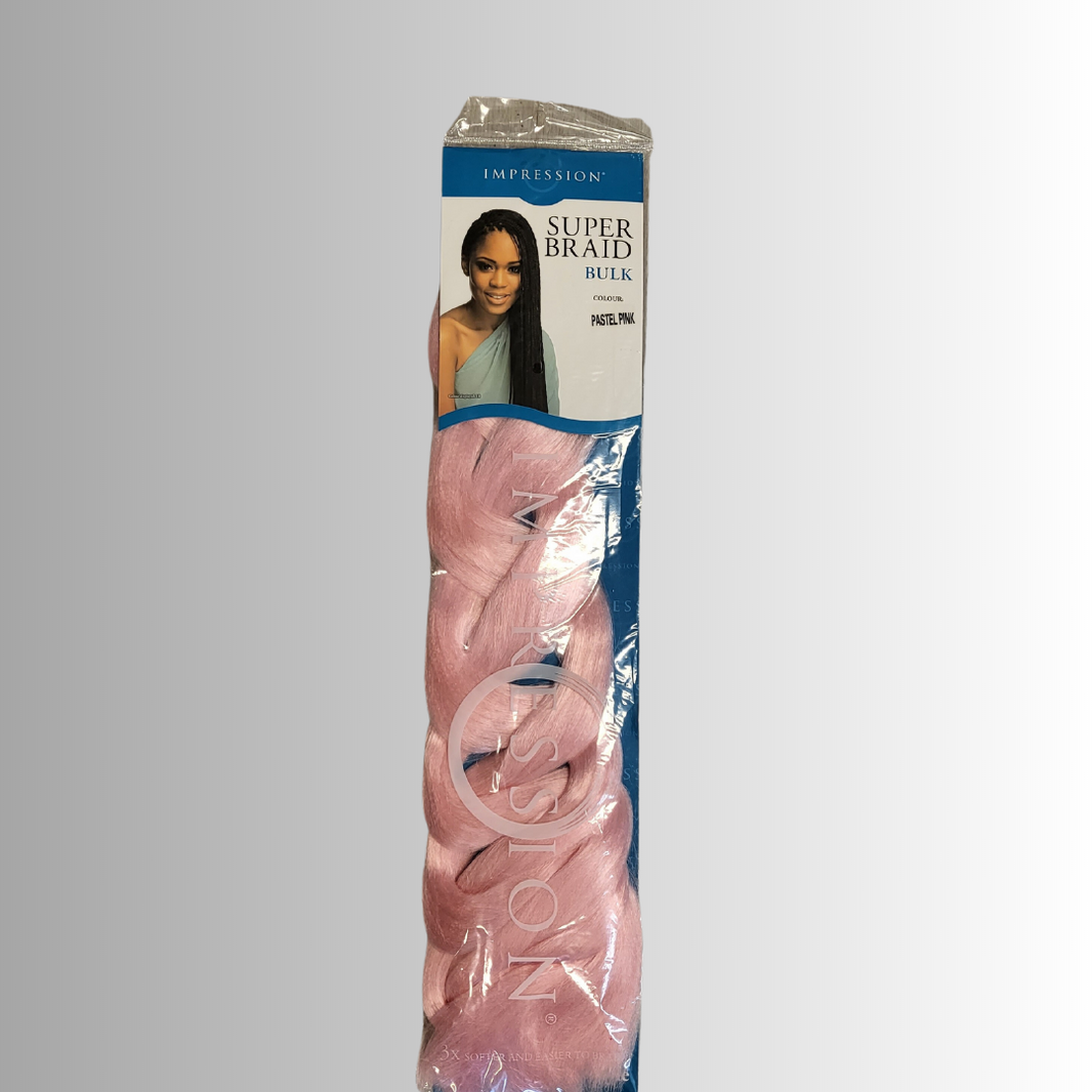 Super Braids bulk col. Pastel pink